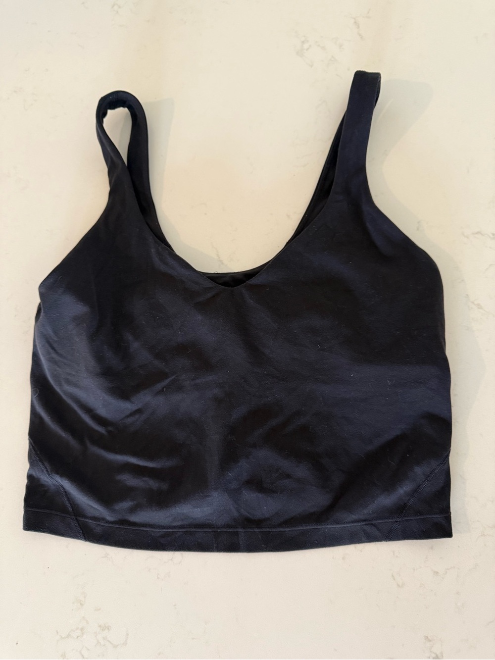 Lululemon Align Cropped Women’s Tank; Black